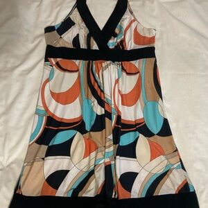 Blush Multicolor Halter Dress